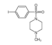 1-(4-iodophenyl)sulfonyl-4-methylpiperazine 914610-38-1