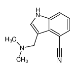 3-[(Dimethylamino)methyl]-1H-indole-4-carbonitrile 105907-63-9