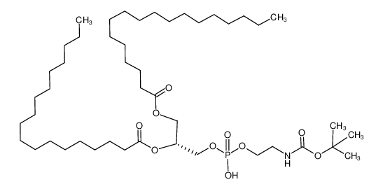 115265-94-6 (2R)-3-(((2-((tert-butoxycarbonyl)amino)ethoxy)(hydroxy)phosphoryl)oxy)propane-1,2-diyl distearate