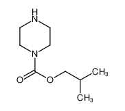 2-methylpropyl piperazine-1-carboxylate 23672-96-0
