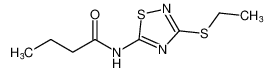 Butanamide, N-[3-(ethylthio)-1,2,4-thiadiazol-5-yl]-