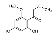 1-(2,4-dihydroxy-6-methoxyphenyl)-2-methoxyethanone 62330-14-7