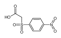 2-(4-nitrophenyl)sulfonylacetic acid 3937-94-8