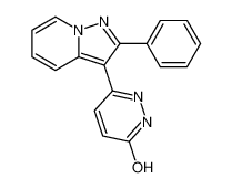 131185-06-3 structure, C17H12N4O