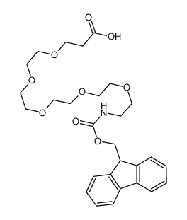 5,8,11,14,17-五氧杂-2-氮杂二十碳二酸 1-(9H-芴-9-基甲基)酯