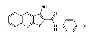 146606-53-3 3-Amino-thieno[2,3-b]quinoline-2-carboxylic acid (4-chloro-phenyl)-amide