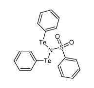 N,N-bis(phenyltelluro)benzensulfonamide 116161-55-8
