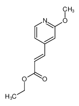 ethyl 3-(2-methoxypyridin-4-yl)acrylate 153902-00-2