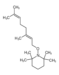 128344-88-7 (E/Z)-3,7-dimethyl-1-(2,2,6,6-tetramethylpiperidin-1-yloxy)-octa-2,6-diene