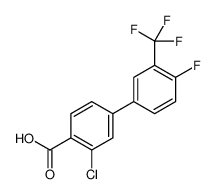 2-chloro-4-[4-fluoro-3-(trifluoromethyl)phenyl]benzoic acid 1261914-51-5