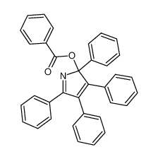 2-benzoyloxy-2,3,4,5-tetraphenyl-2H-pyrrole