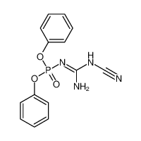1-cyano-2-diphenoxyphosphorylguanidine 92193-47-0