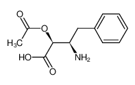 (2S,3R)-2-acetoxy-3-amino-4-phenylbutanoic acid 869115-77-5