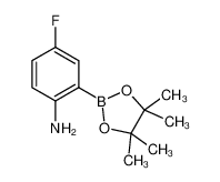 4-Fluoro-2-(4,4,5,5-tetramethyl-1,3,2-dioxaborolan-2-yl)aniline 863578-24-9