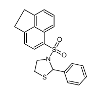 3-(1,2-Dihydro-5-acenaphthylenylsulfonyl)-2-phenyl-1,3-thiazolidi ne