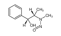 N-[(1R,2S)-1-hydroxy-1-phenylpropan-2-yl]-N-methylnitrous amide 1850-61-9