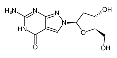 6-Amino-2-(2'-deoxy-β-D-erythro-pentofuranosyl)-2H-pyrazolo[3,4-d]pyrimidin-4(5H)-one 109737-94-2