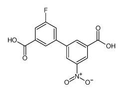 5-Fluoro-5'-nitro-[1,1'-biphenyl]-3,3'-dicarboxylic acid