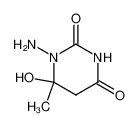 1-amino-6-hydroxy-6-methyl-5,6-dihydrouracil 81675-28-7