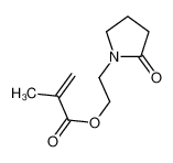 2-(2-oxopyrrolidin-1-yl)ethyl 2-methylprop-2-enoate 946-25-8