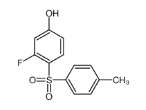 3-fluoro-4-(4-methylphenyl)sulfonylphenol 87787-53-9