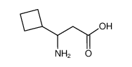 3-amino-3-cyclobutylpropanoic acid 887584-53-4