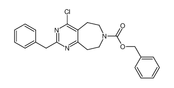 benzyl 2-benzyl-4-chloro-5,6,8,9-tetrahydro-7H-pyrimido[4,5-d]azepine-7-carboxylate 1065113-62-3
