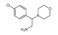 2-(4-chlorophenyl)-2-morpholin-4-ylethanamine 866782-00-5