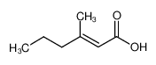 (E)-3-methylhex-2-enoic acid 27960-21-0
