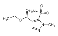 ethyl 1-methyl-5-sulfamoylpyrazole-4-carboxylate 88398-81-6