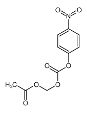 (4-nitrophenoxy)carbonyloxymethyl acetate 101623-70-5