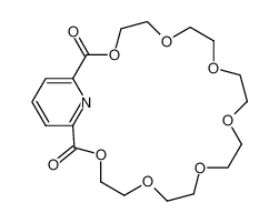 3,6,9,12,15,18,21-heptaoxa-27-azabicyclo[21.3.1]heptacosa-1(27),23,25-triene-2,22-dione 68436-53-3