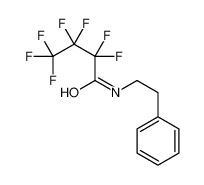 2,2,3,3,4,4,4-heptafluoro-N-(2-phenylethyl)butanamide 29723-29-3