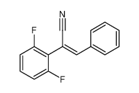 (Z)-2-(2,6-difluorophenyl)-3-phenylprop-2-enenitrile