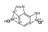753453-72-4 structure, C5H4Cl3N5Ni2O++