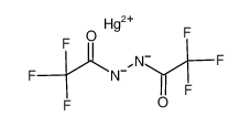 718-40-1 mercury(II) 1,2-bis(2,2,2-trifluoroacetyl)hydrazine-1,2-diide