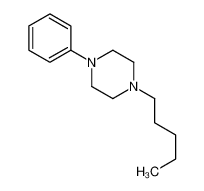 1-pentyl-4-phenylpiperazine 105746-14-3