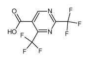 2,4-bis(trifluoromethyl)pyrimidine-5-carboxylic acid 96%
