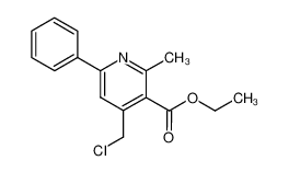 6-phenyl-4-chloromethyl-2-methylnicotinic acid 444347-38-0