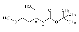 tert-butyl N-[(2S)-1-hydroxy-4-methylsulfanylbutan-2-yl]carbamate 51372-93-1