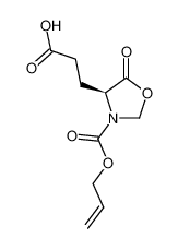 3-[3-((allyloxy)carbonyl)-5-oxo-1,3-oxazolan-4-yl]propanoic acid 138965-46-5