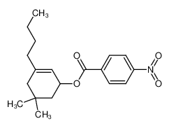 3-butyl-5,5-dimethyl-2-cyclohexenyl p-nitrobenzoate 118465-13-7