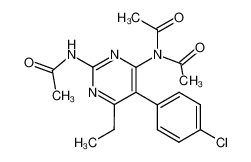 triacetyl-pyrimethamine 74124-12-2