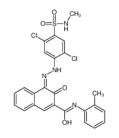 85776-13-2 structure, C25H20Cl2N4O4S