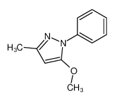 5-methoxy-3-methyl-1-phenylpyrazole 27349-35-5