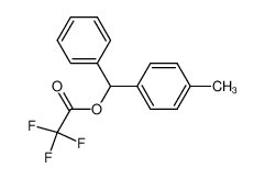 4-methylbenzhydryl trifluoroacetate 714223-47-9