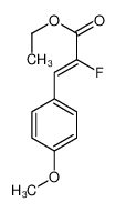 ethyl 2-fluoro-3-(4-methoxyphenyl)prop-2-enoate 836-29-3