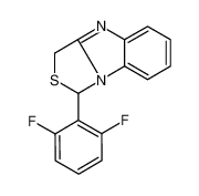 1-(2,6-difluorophenyl)-1,3-dihydro-[1,3]thiazolo[3,4-a]benzimidazole 138226-12-7
