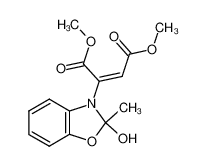 dimethyl 2-(2-hydroxy-2-methylbenzo[d]oxazol-3(2H)-yl)but-2-enedioate 78139-83-0