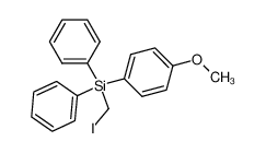 (iodomethyl)(4-methoxyphenyl)diphenylsilane 439869-10-0